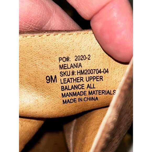 Halsa  Melania  Taupe  Stacked  Heel  Ankle Boot  9M. NWOB - Picture 12 of 12